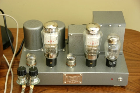 Emissionlabs 45 tubes in Kurashima amplifier